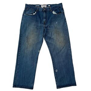 Vintage Y2K Ecko Unltd Baggy Jeans Size 40x30 Thrashed Grunge